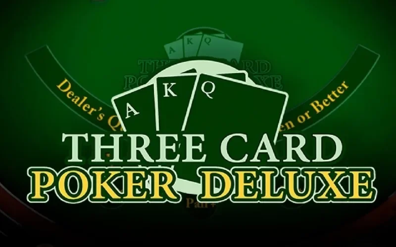 Conquista la mesa en Three Card Poker Deluxe en 1win y demuestra tu habilidad.