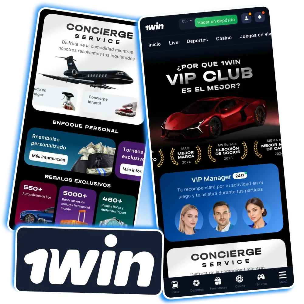 Club VIP 1win en Chile con beneficios exclusivos para jugadores frecuentes.