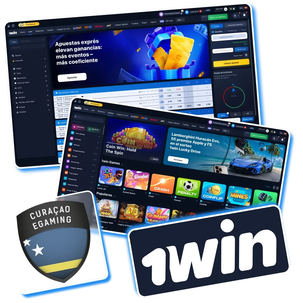 Legalidad de 1win en Chile con licencia de Curazao y amplia trayectoria en iGaming.