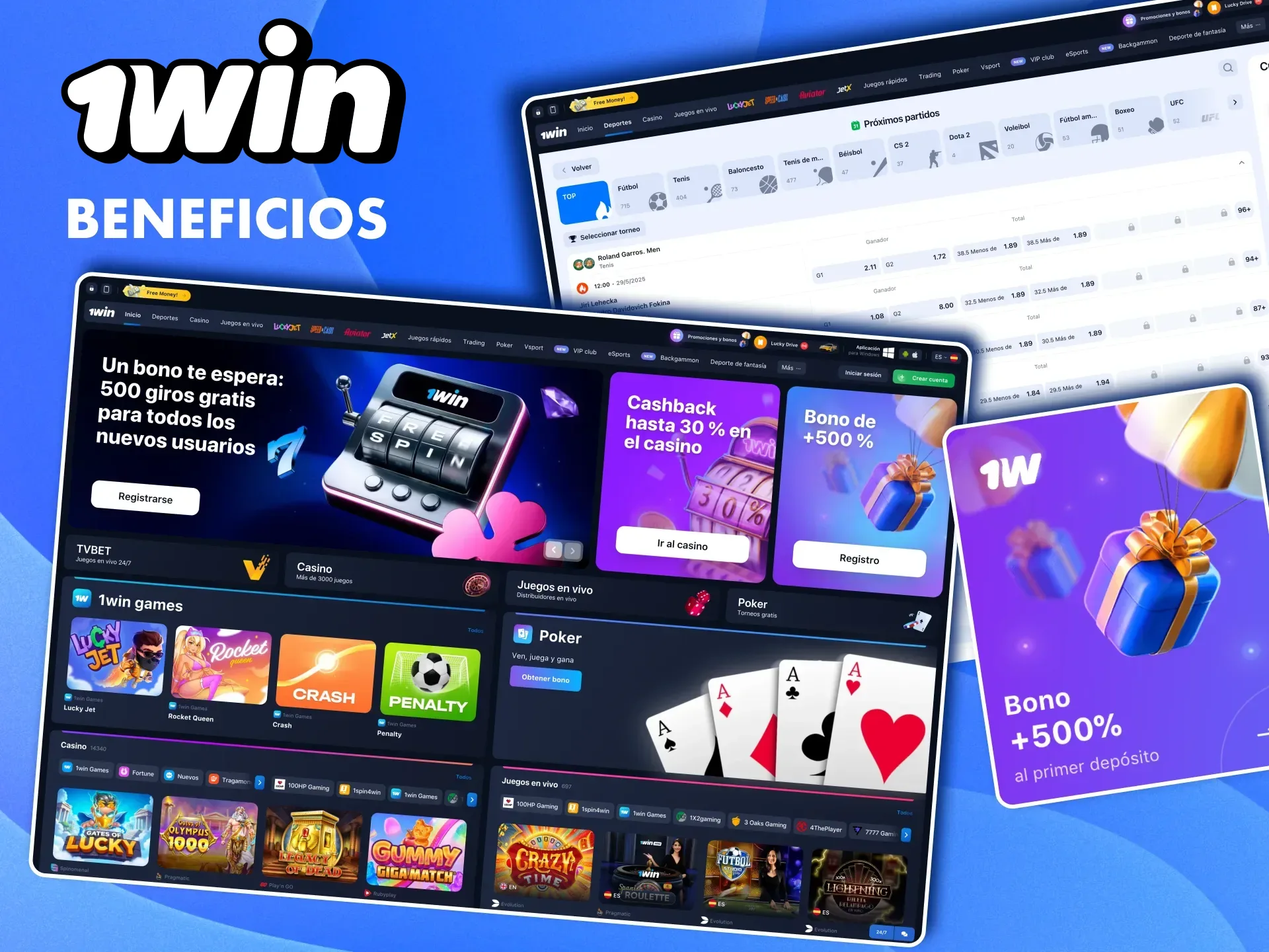 Aprovecha el bono de bienvenida de 1Win y empieza con un saldo extra.